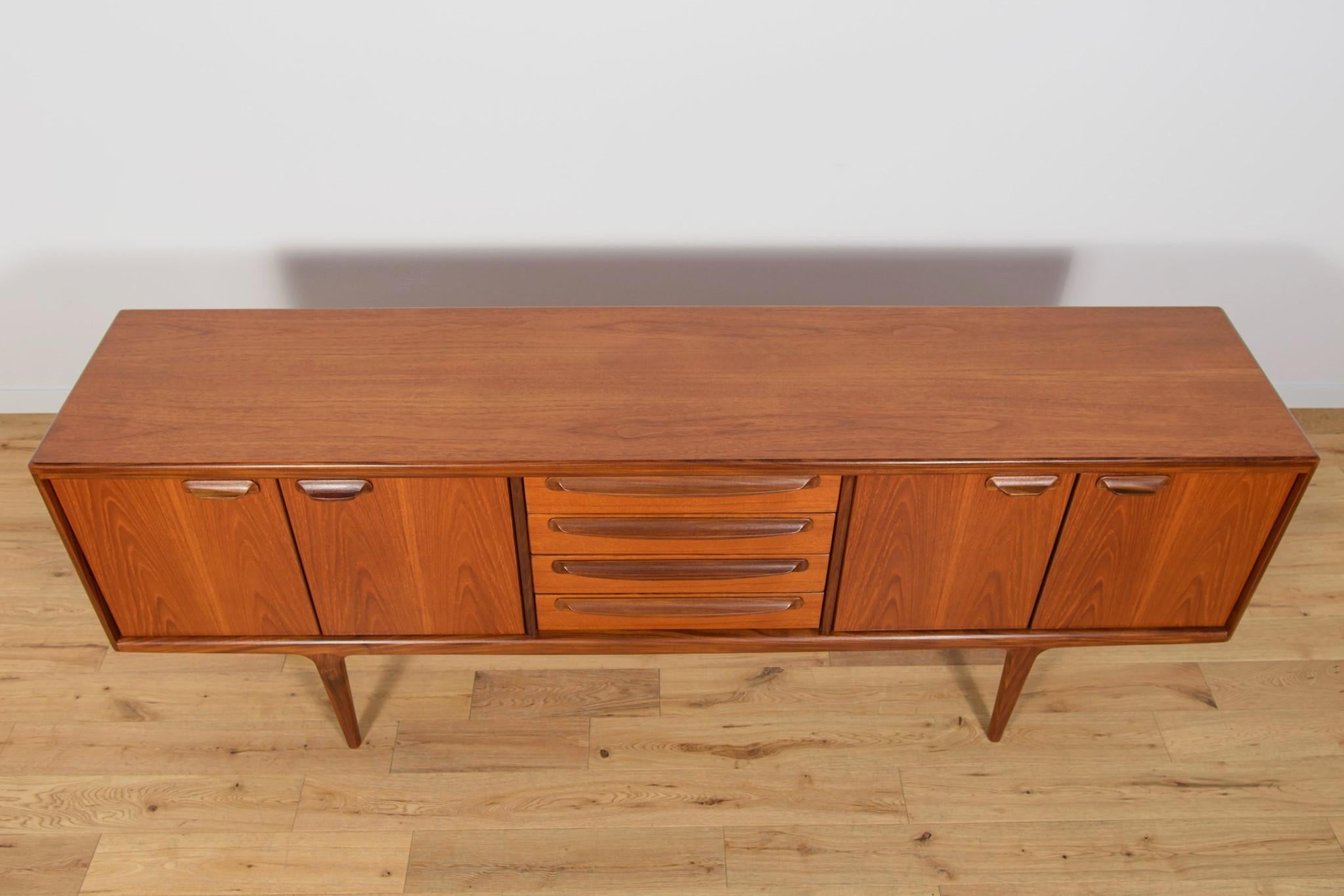 British Mid-Century Teak Sideboard Model Sequence by John Herbert for A.Younger Ltd. For Sale