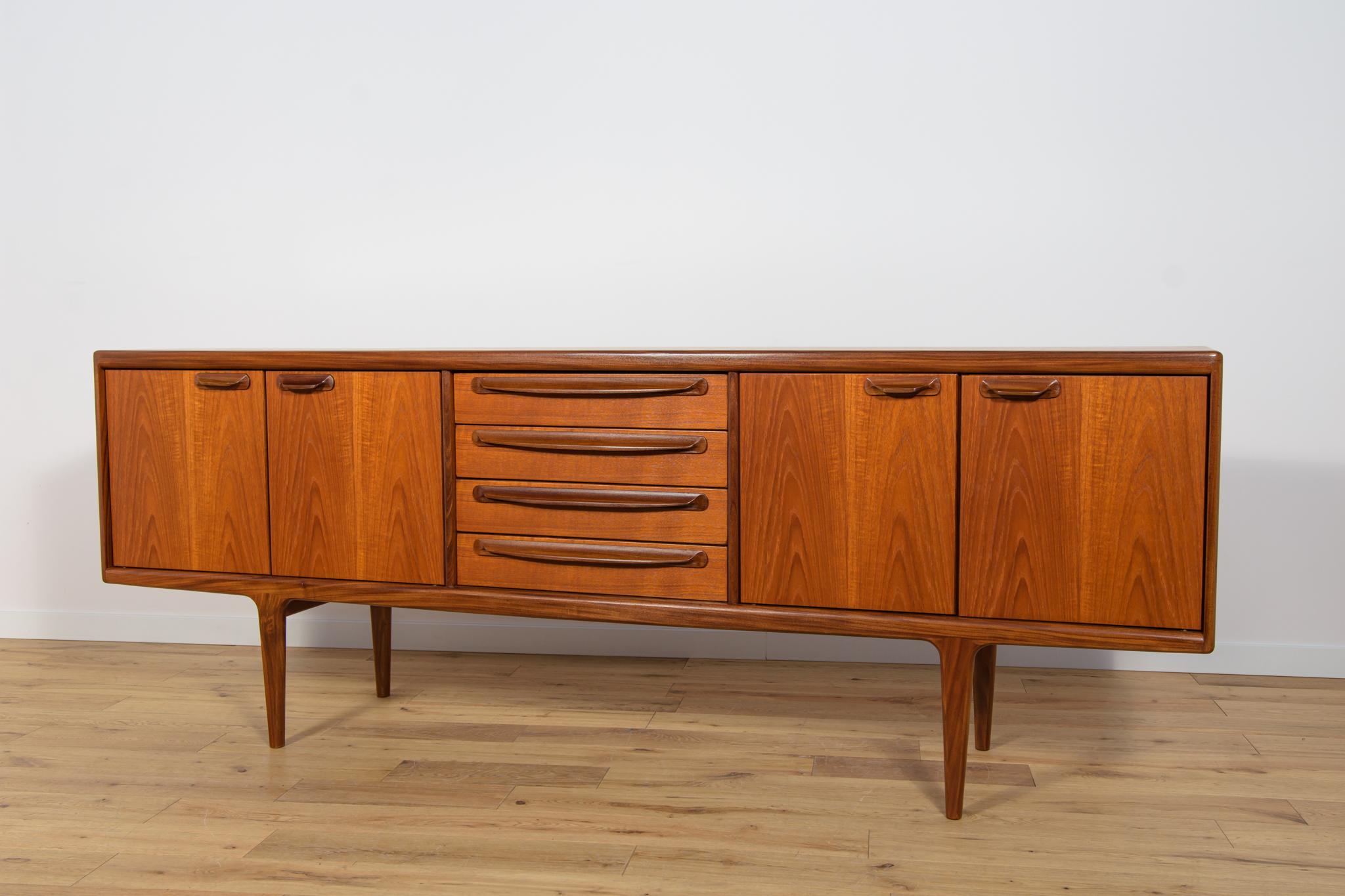 Woodwork Mid-Century Teak Sideboard Model Sequence by John Herbert for A.Younger Ltd. For Sale