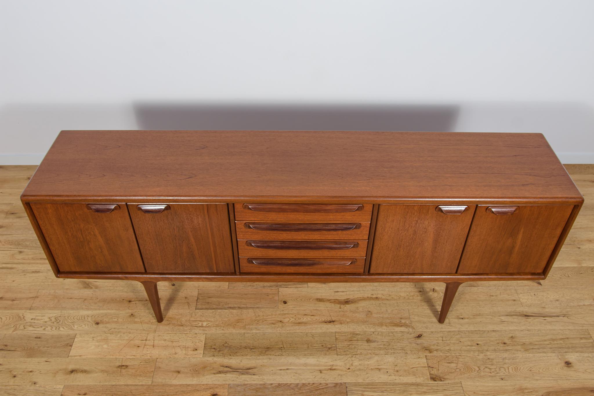 British Mid-Century Teak Sideboard Model Sequence by John Herbert for A.Younger Ltd, Gre For Sale
