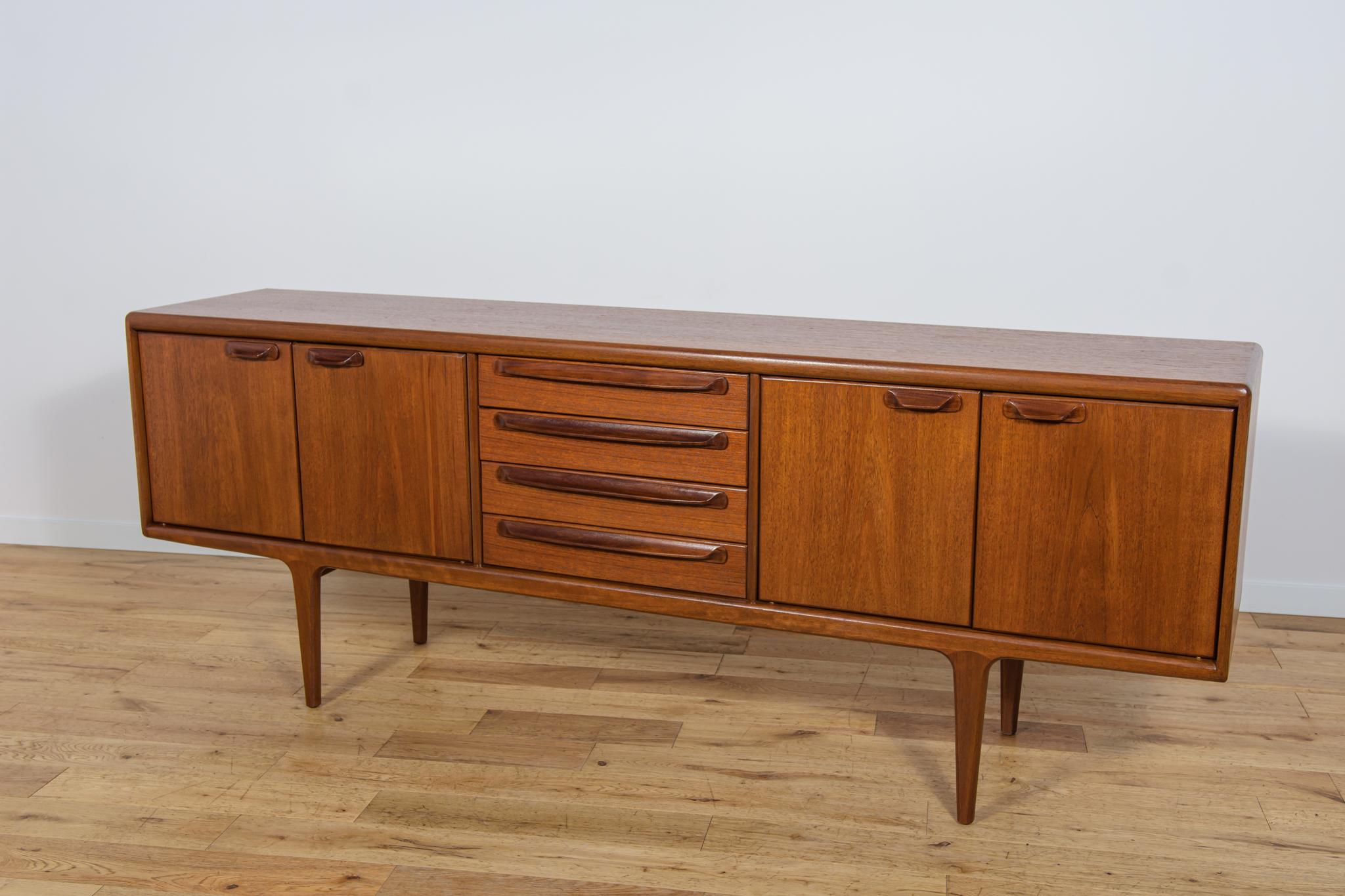 Woodwork Mid-Century Teak Sideboard Model Sequence by John Herbert for A.Younger Ltd, Gre For Sale