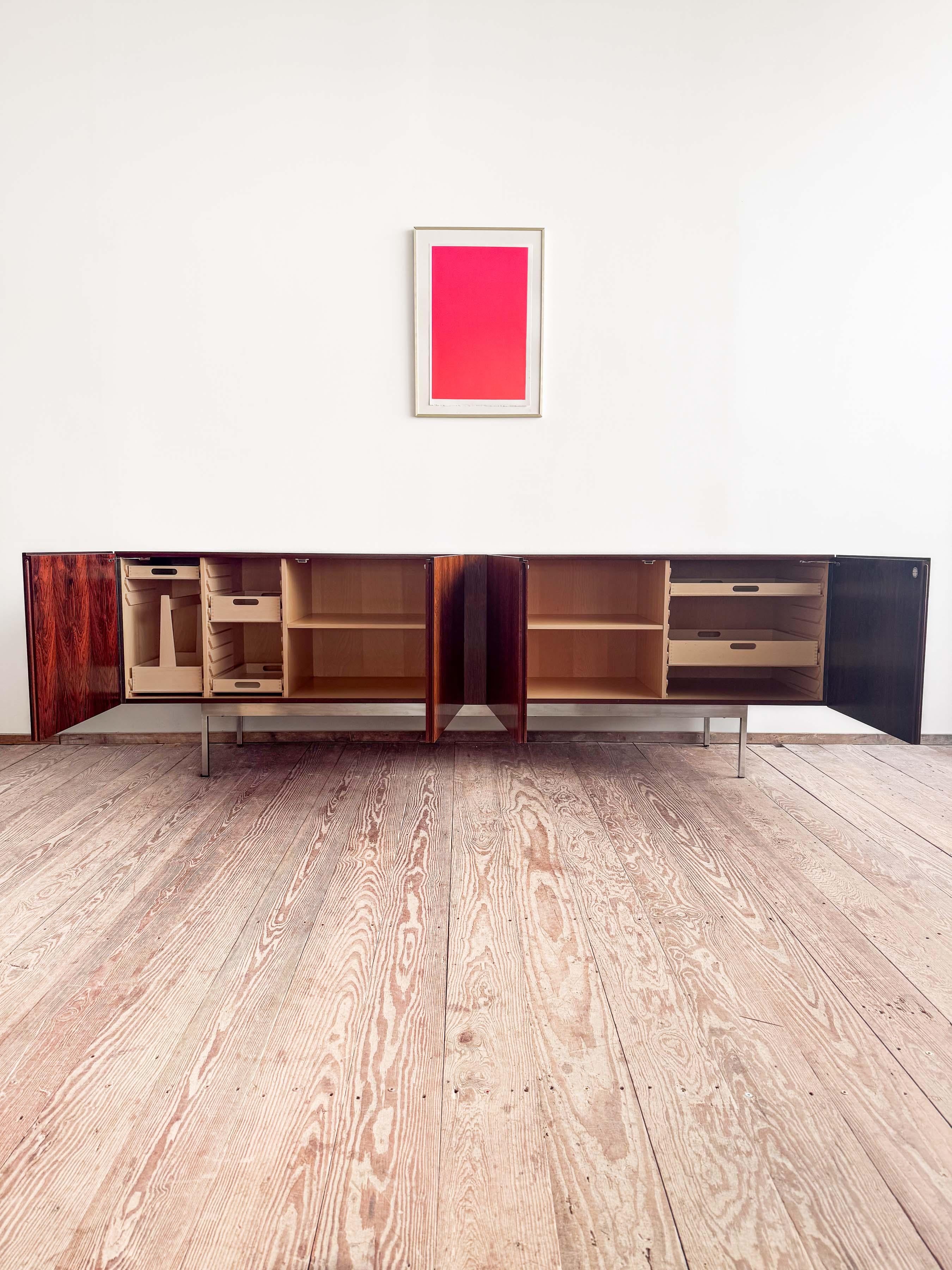 Mid-Century Modern Mid Century Teak Sideboard or Credenza B40 by Dieter Waeckerlin, Behr, Germany