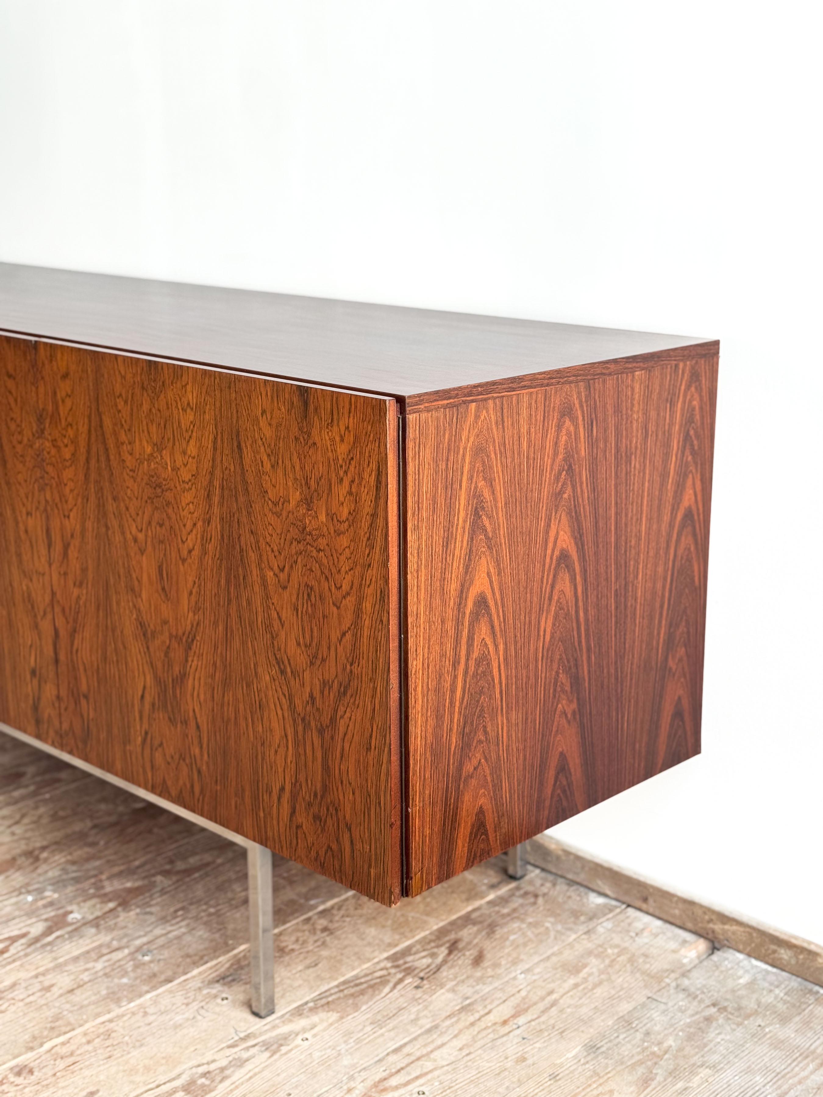 Mid-20th Century Mid Century Teak Sideboard or Credenza B40 by Dieter Waeckerlin, Behr, Germany