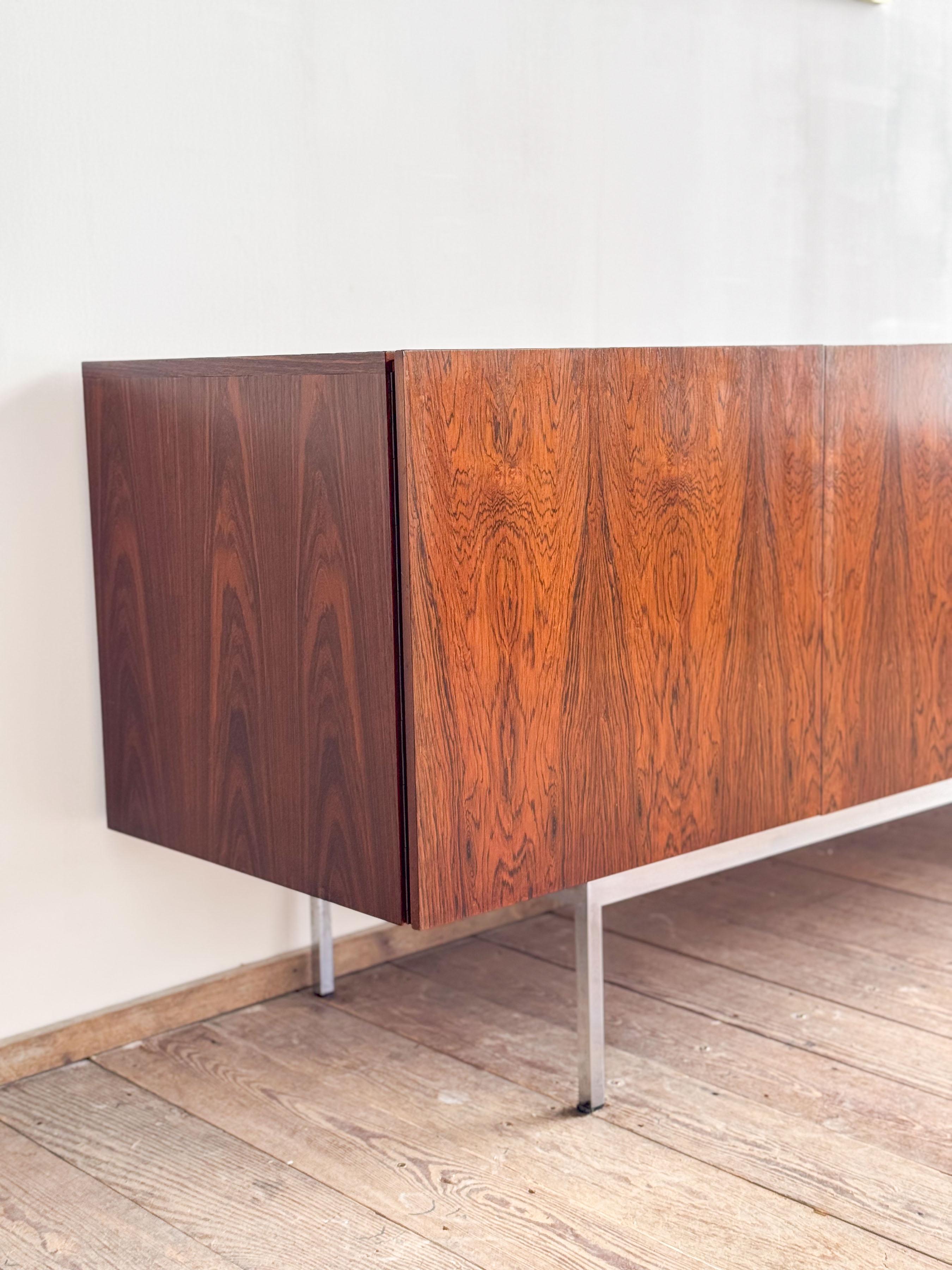 Maple Mid Century Teak Sideboard or Credenza B40 by Dieter Waeckerlin, Behr, Germany