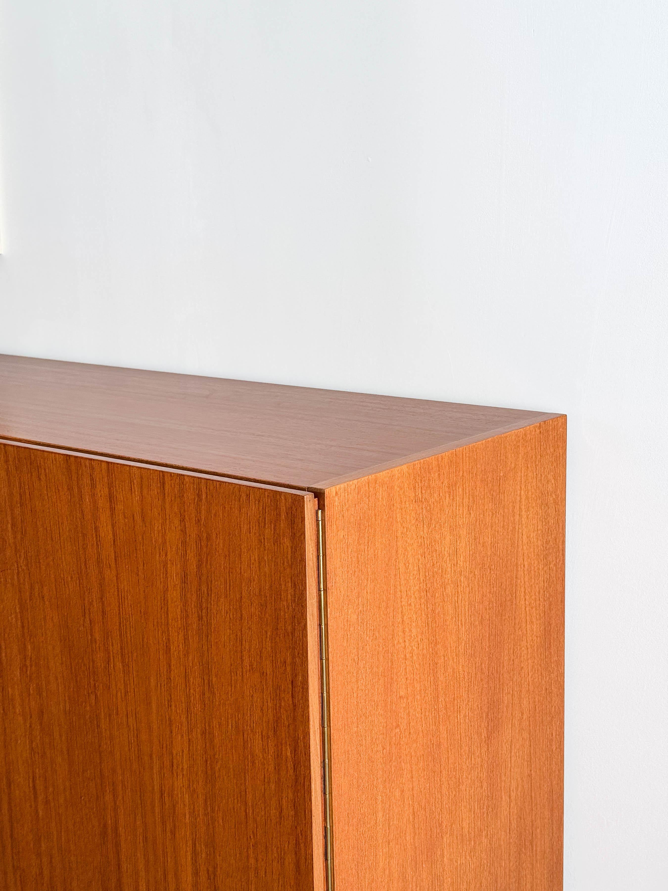 Mid Century Teak Sideboard or Credenza B60 by Dieter Waeckerlin, Behr, Germany For Sale 9