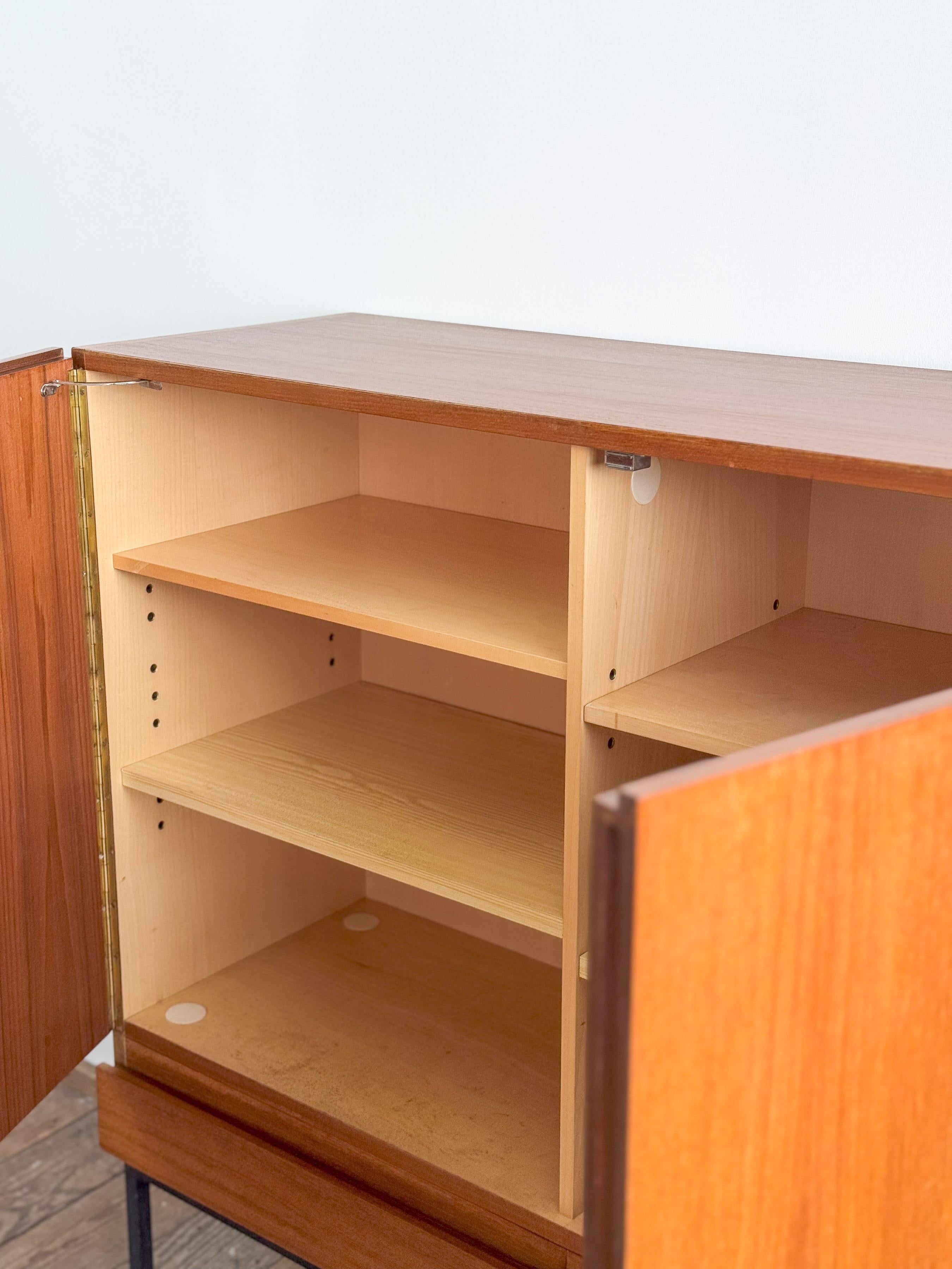 Mid Century Teak Sideboard or Credenza B60 by Dieter Waeckerlin, Behr, Germany For Sale 12