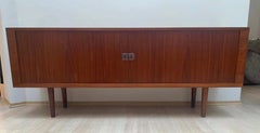 Midcentury Teak Sideboard by Hans J. Wegner, RY-25 "President", Denmark, 1960s