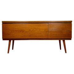 Vintage Mid Century Teak Sideboard White And Newton