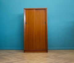 Mid Century Teak Sliding Door Wardrobe from Austinsuite, 1960s
