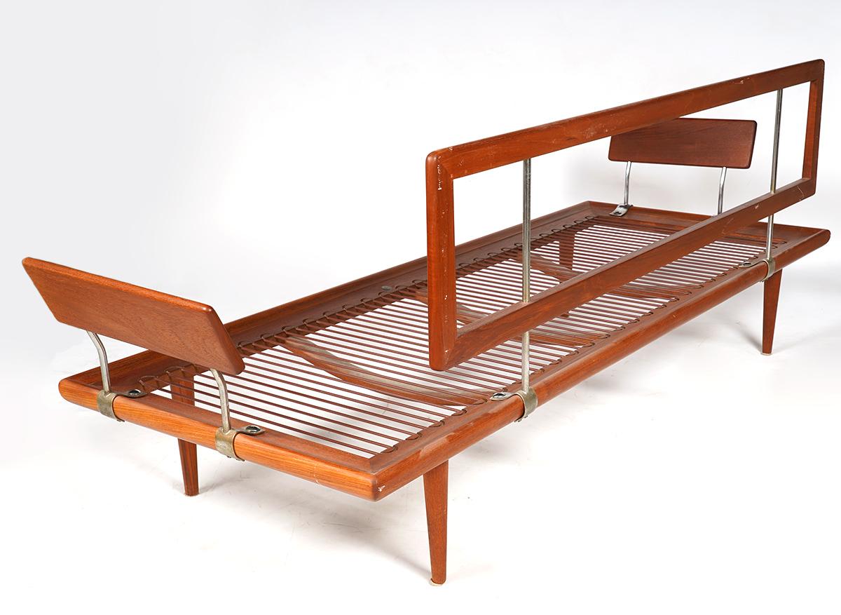 20th Century Mid Century Teak Sofa and Daybed by Hvidt & Mølgaard for France & Son, Denmark