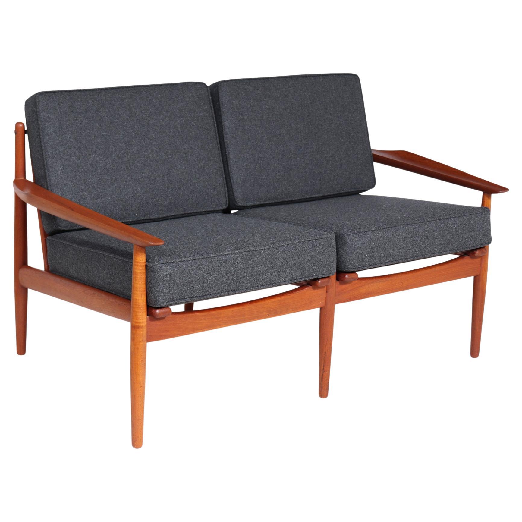 Midcentury Teak Sofa by Arne Vodder For Sale