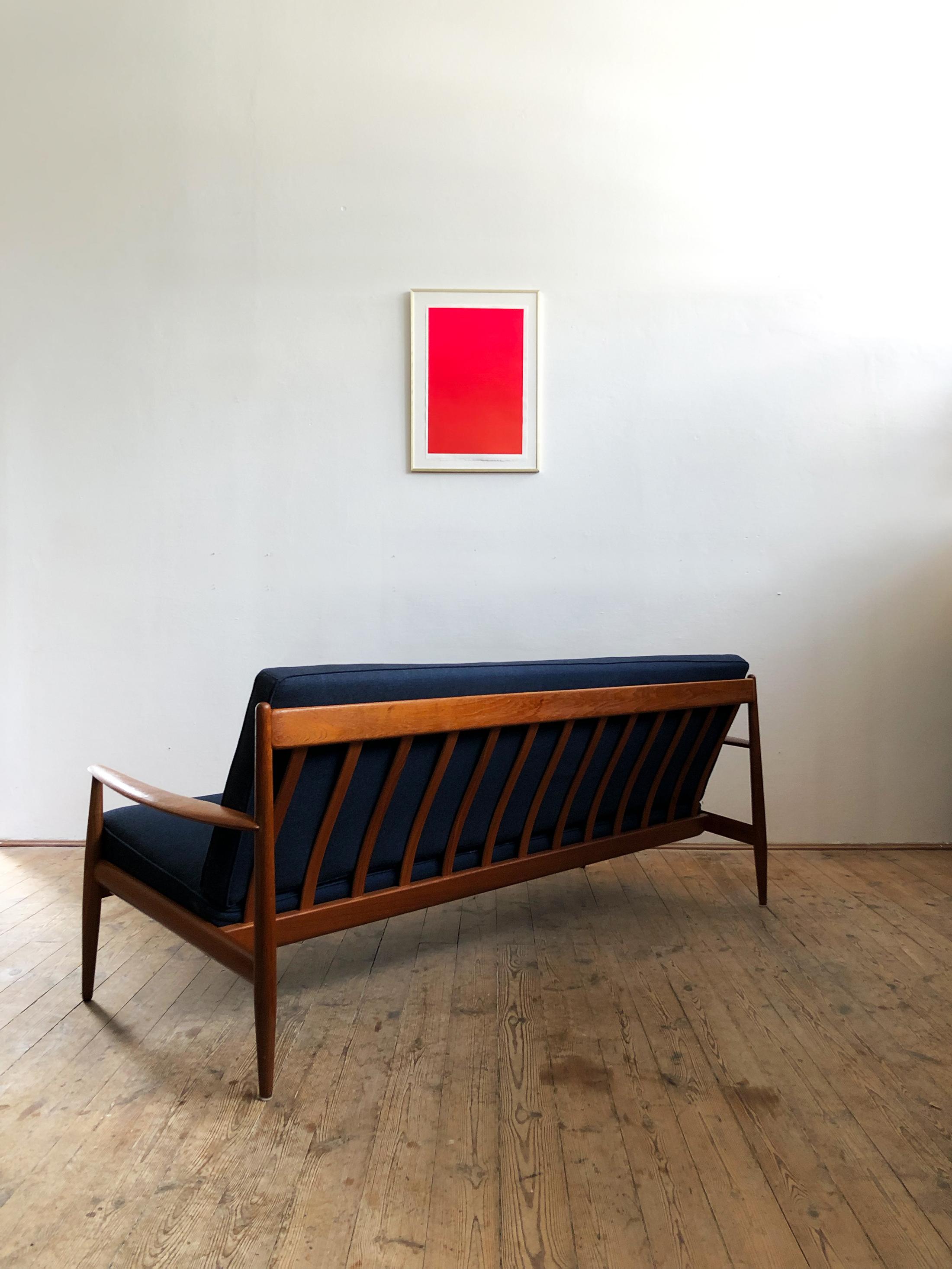 Oiled Midcentury Teak Sofa by Grete Jalk for France & Daverkosen