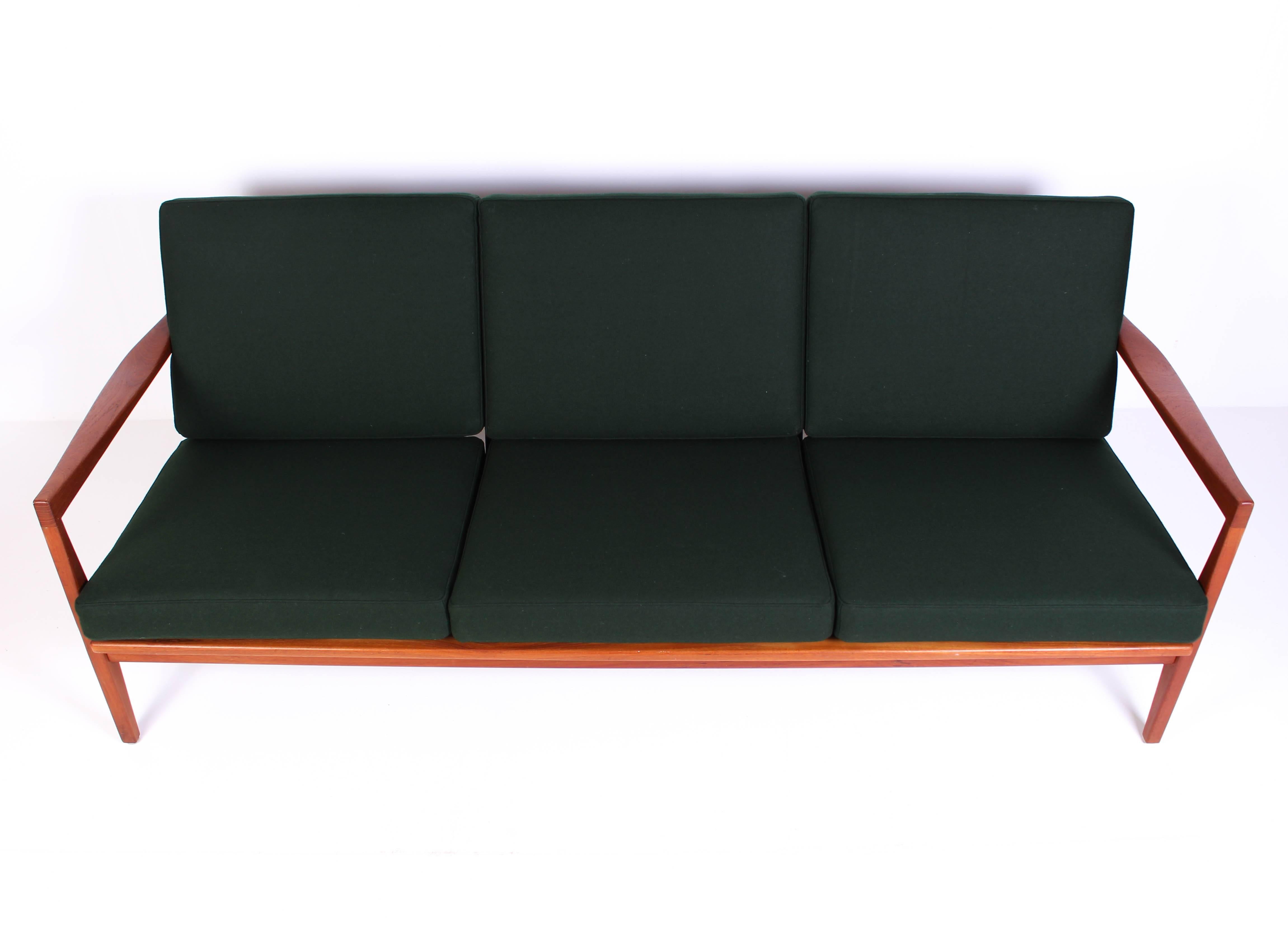Scandinavian Modern Midcentury Teak Sofa by Svante Skogh