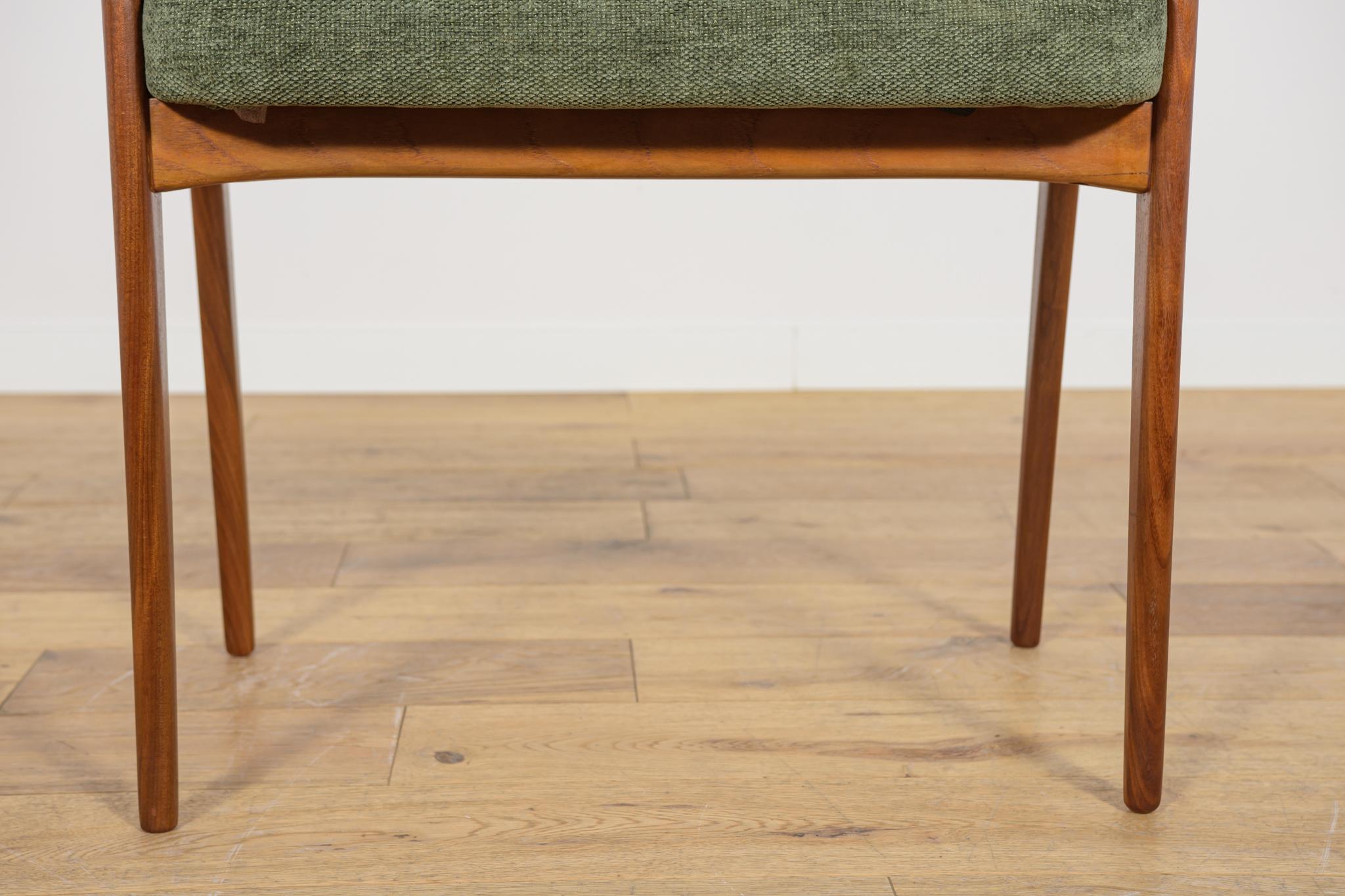 Sgabello in teak del Medioevo, Danimarca, anni '60 in vendita 1