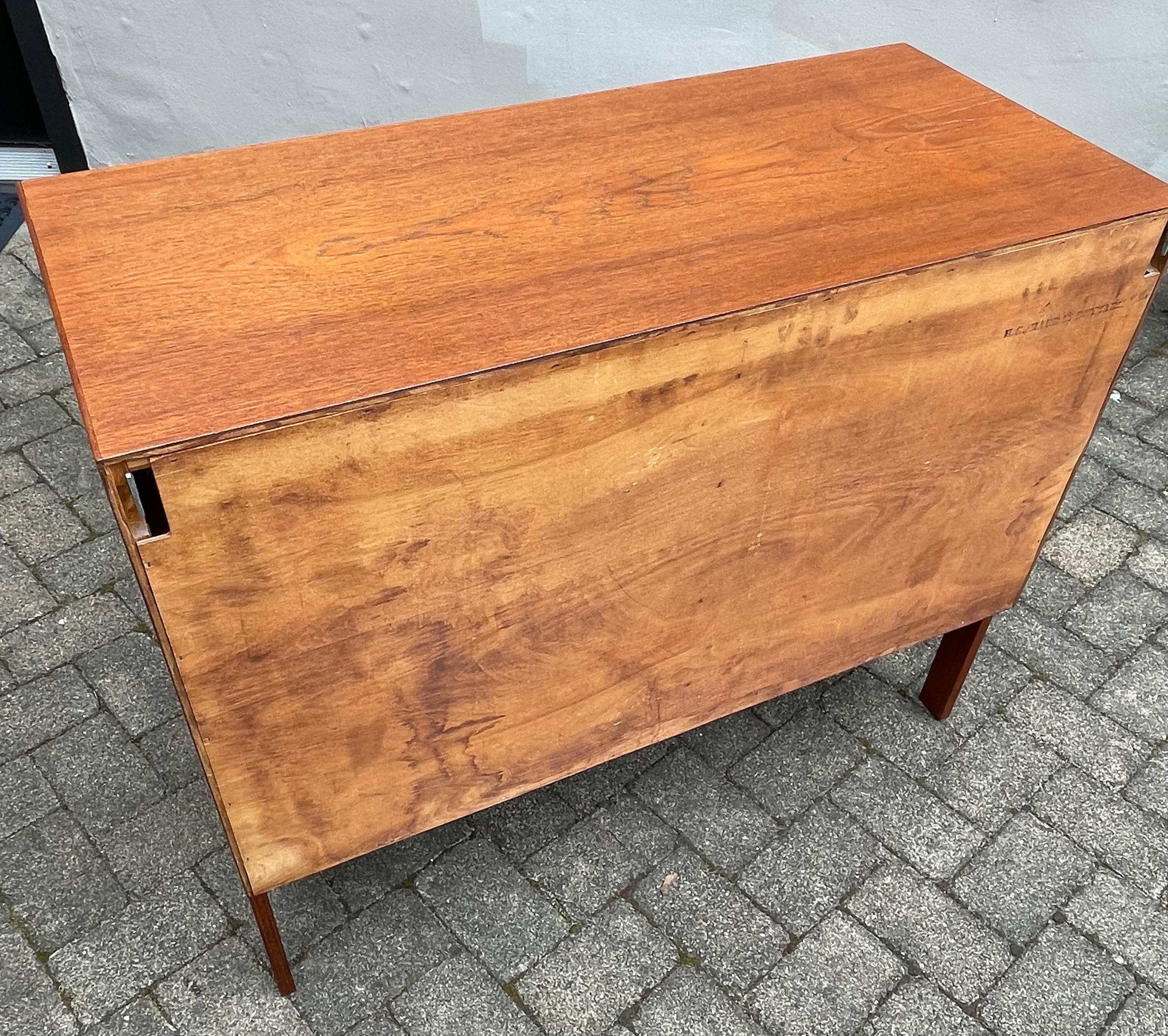 Mid Century Teak Storage Cabinet or Small Credenza by HG Furniture, Denmark For Sale 3