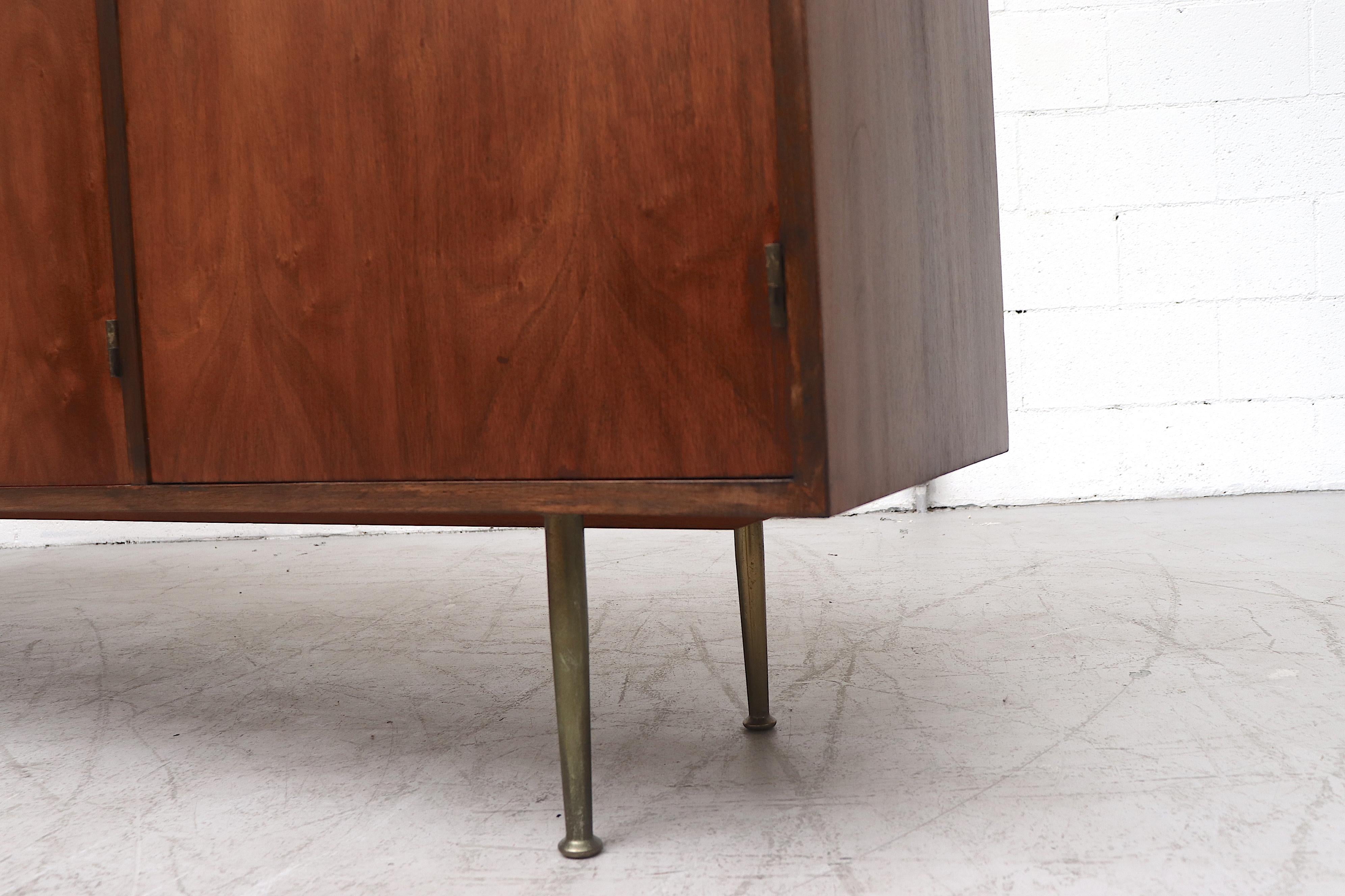 Mid-century Teak Streamline Credenza 8