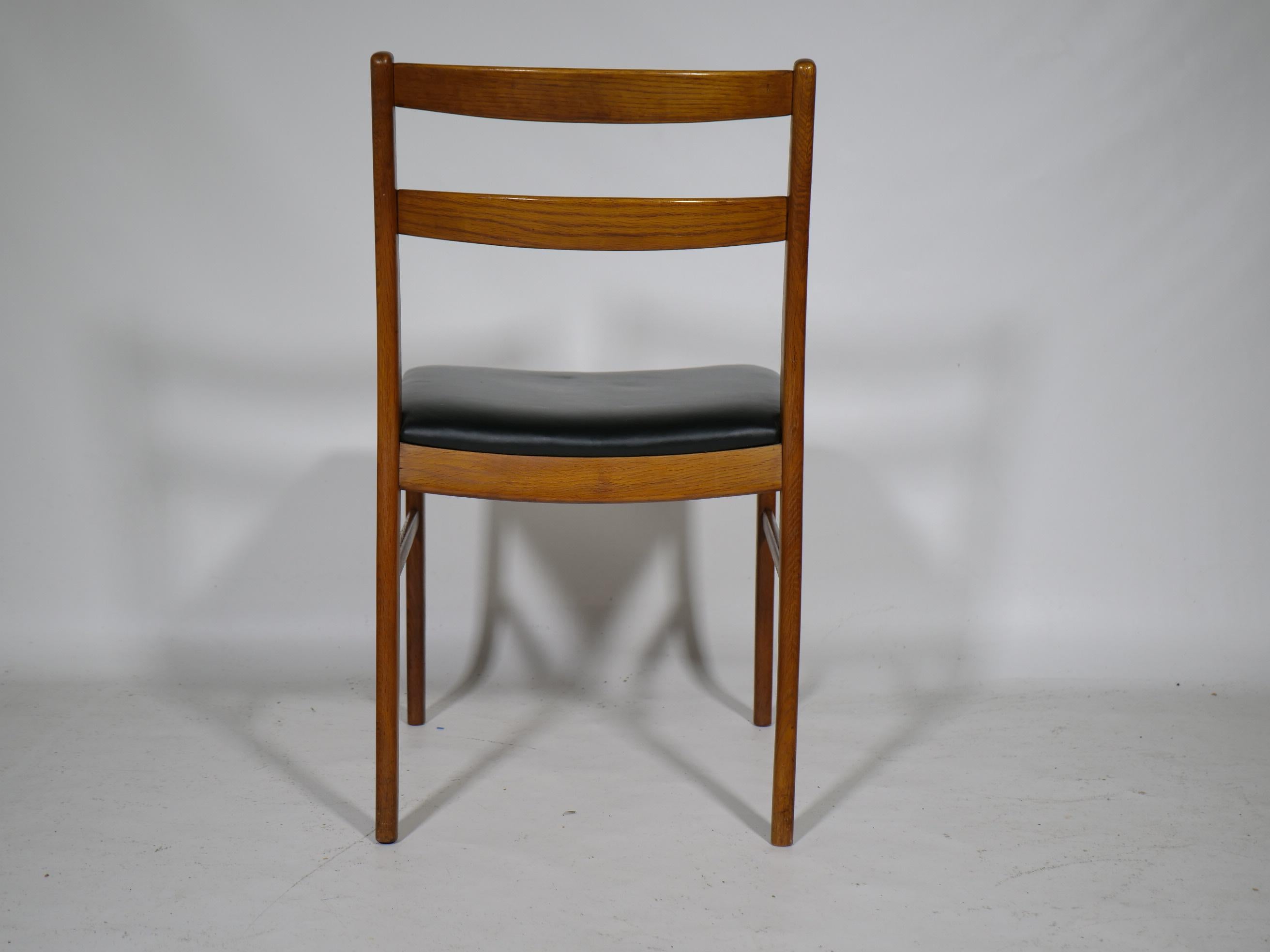 Mid-Century Teakholz Stühle Aus Schweden Satz von 4, 1960er im Angebot 3