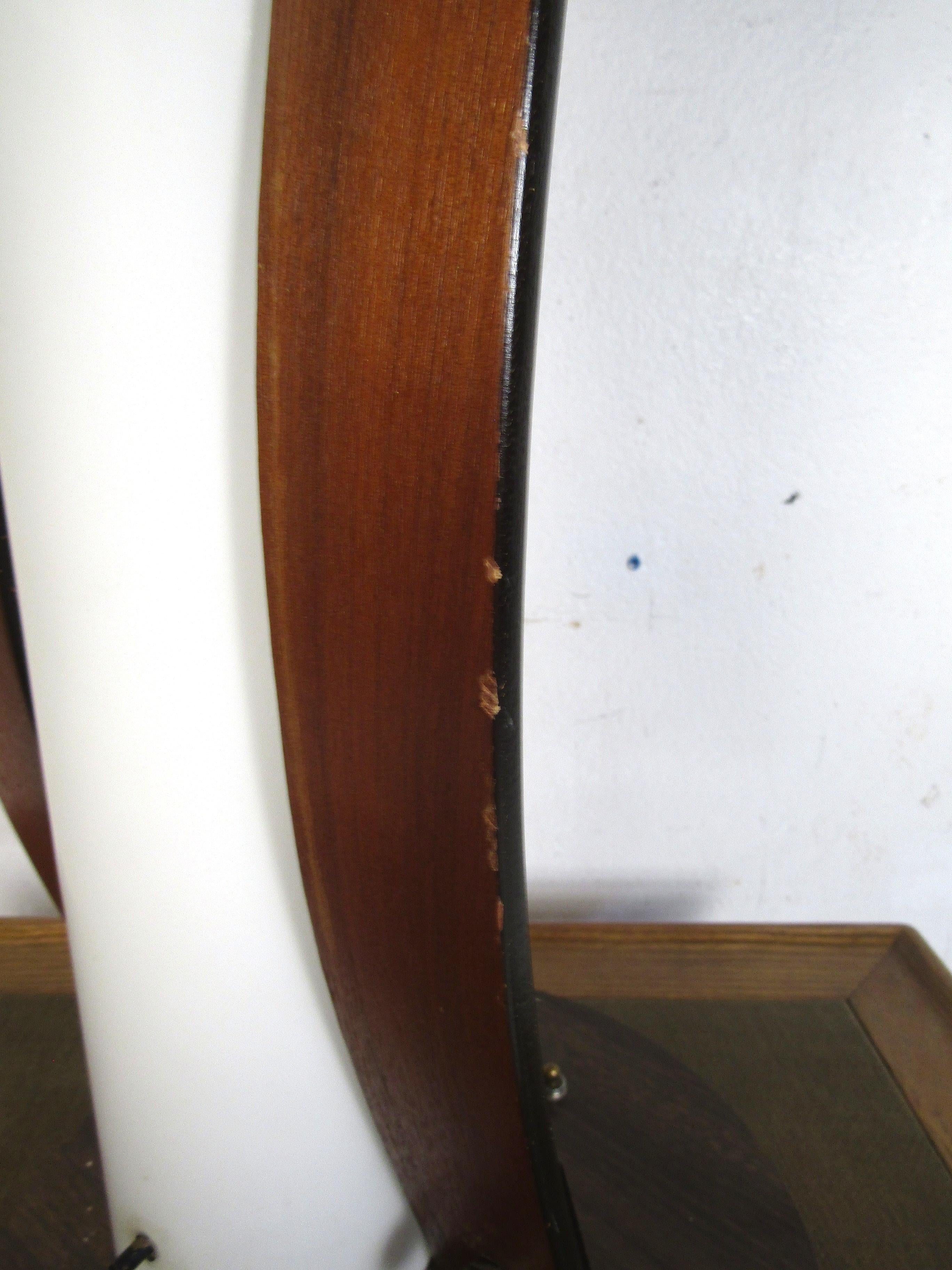 Mid-Century 'S' Frame Table Lamp 6