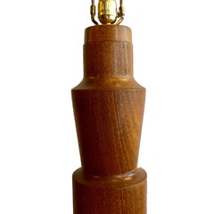 Midcentury Teak Table Lamps