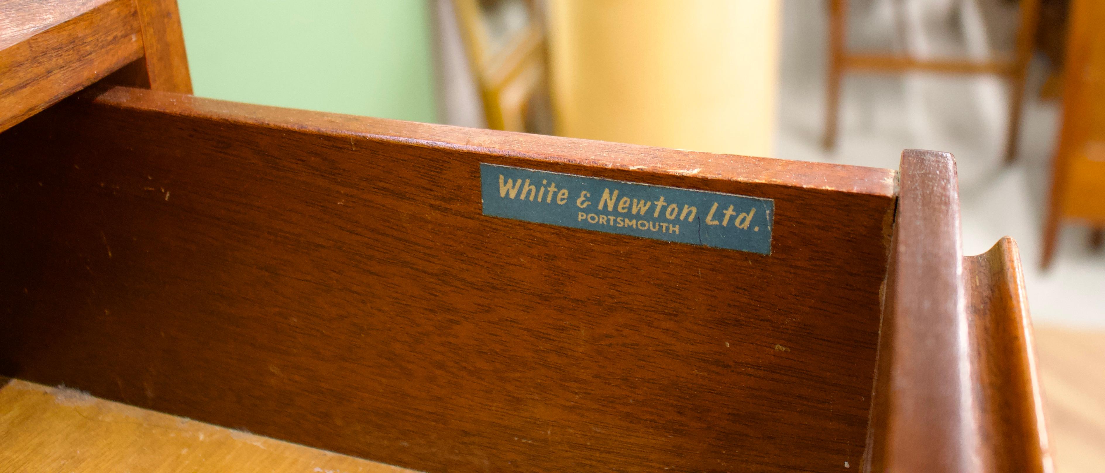 Mid Century Teak Tallboy Chest of Drawers from White & Newton, 1960s 1