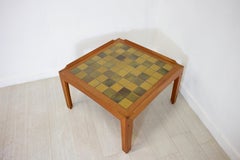 Midcentury Teak Tiled Danish Coffee Table from Trioh