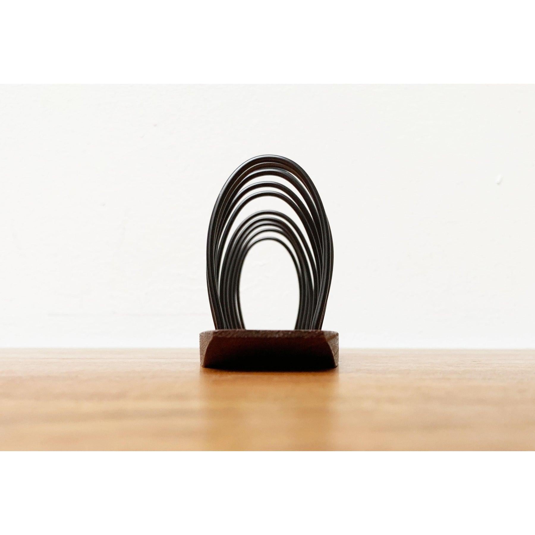 Mid-Century Modern Porte-toast en teck du milieu du siècle, années 1960 en vente