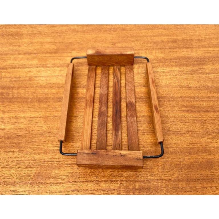Vassoio in teak di metà secolo, anni '60 in vendita 4