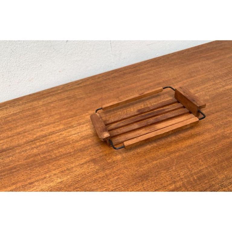 Vassoio in teak di metà secolo, anni '60 in vendita 5