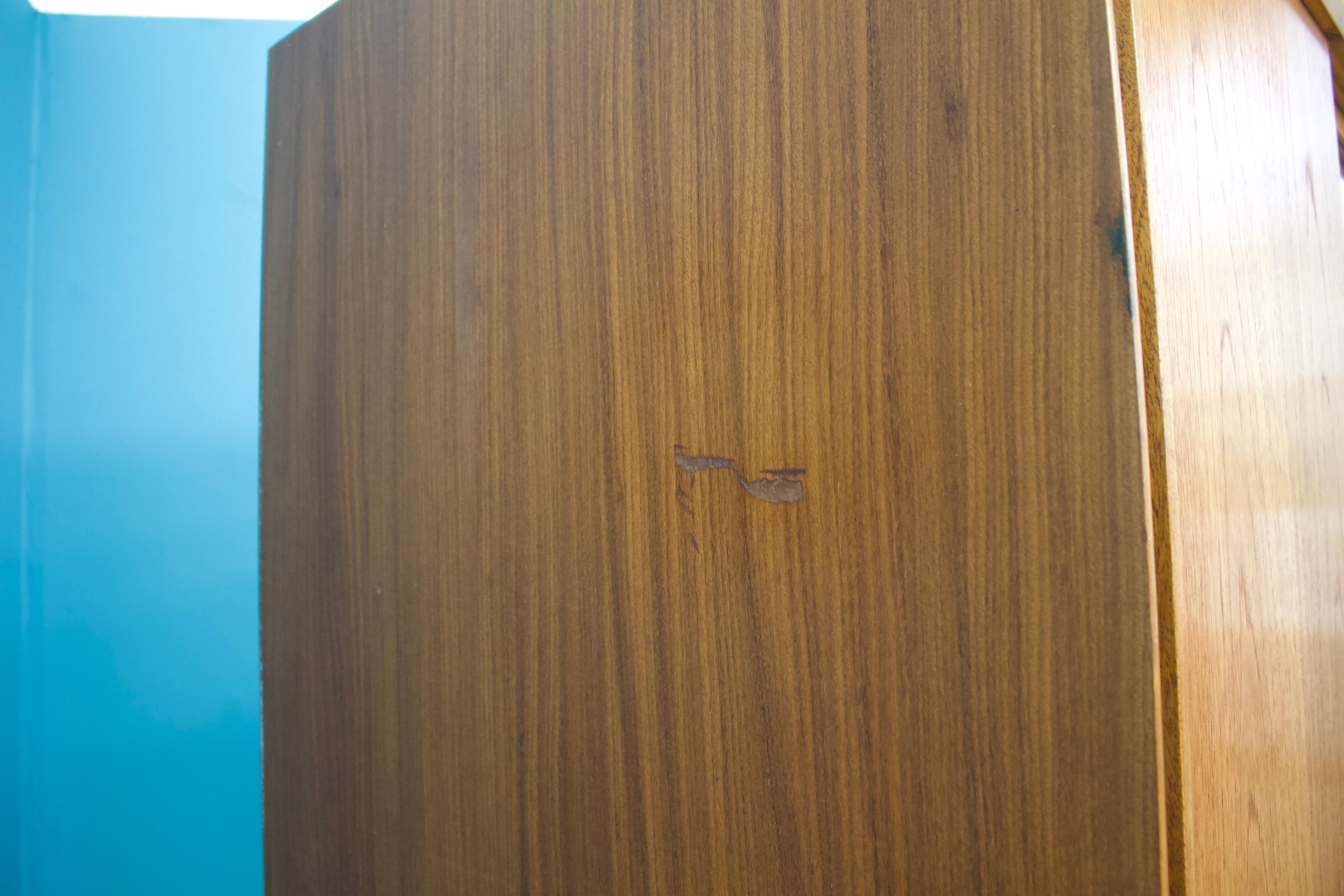 Mid Century Teak Triple Sliding Door Wardrobe from Austinsuite, 1960s 4