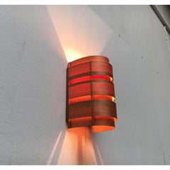 Mid-Century Teak V155 Edda Wall Lamp by Hans-Agne Jakobsson, 1950s