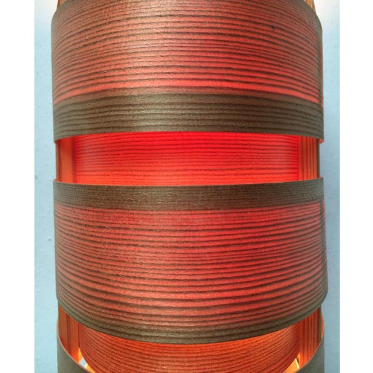 Mid-Century moderno Lampada da parete in teak V155 Edda di Hans-Agne Jakobsson, 1950 in vendita