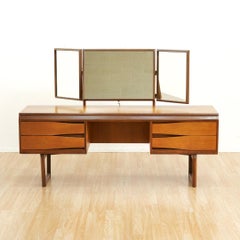 Mid Century Teak Vanity by White & Newton