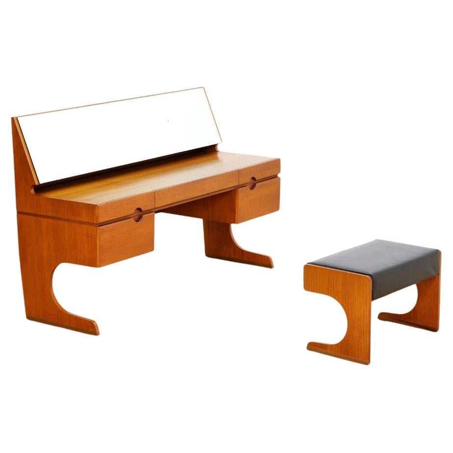 Mid Century Teak Vanity
Stool by Meredew