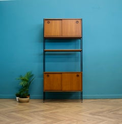 Scaffalatura o parete in teak del Mid Century di Avalon, anni '60