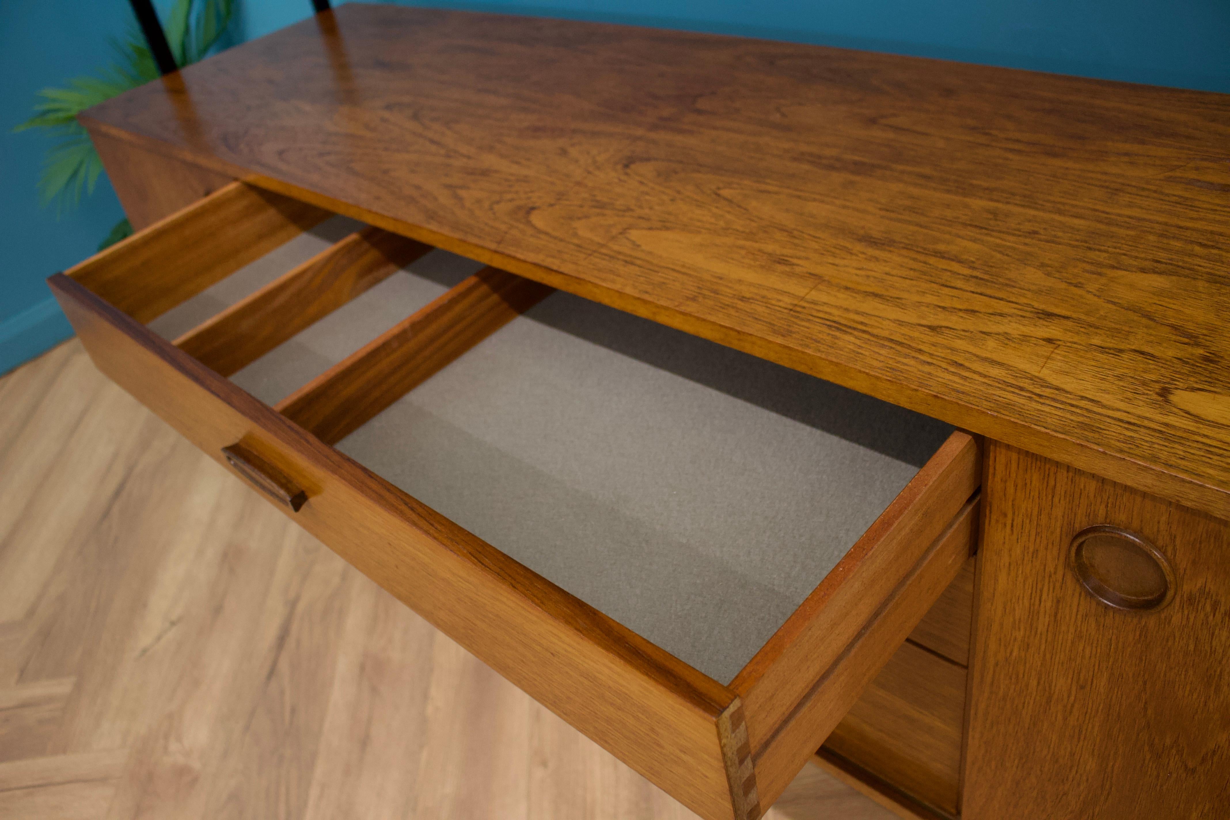 Mid Century Teak Wall or Shelving Unit from Avalon, 1960s 1