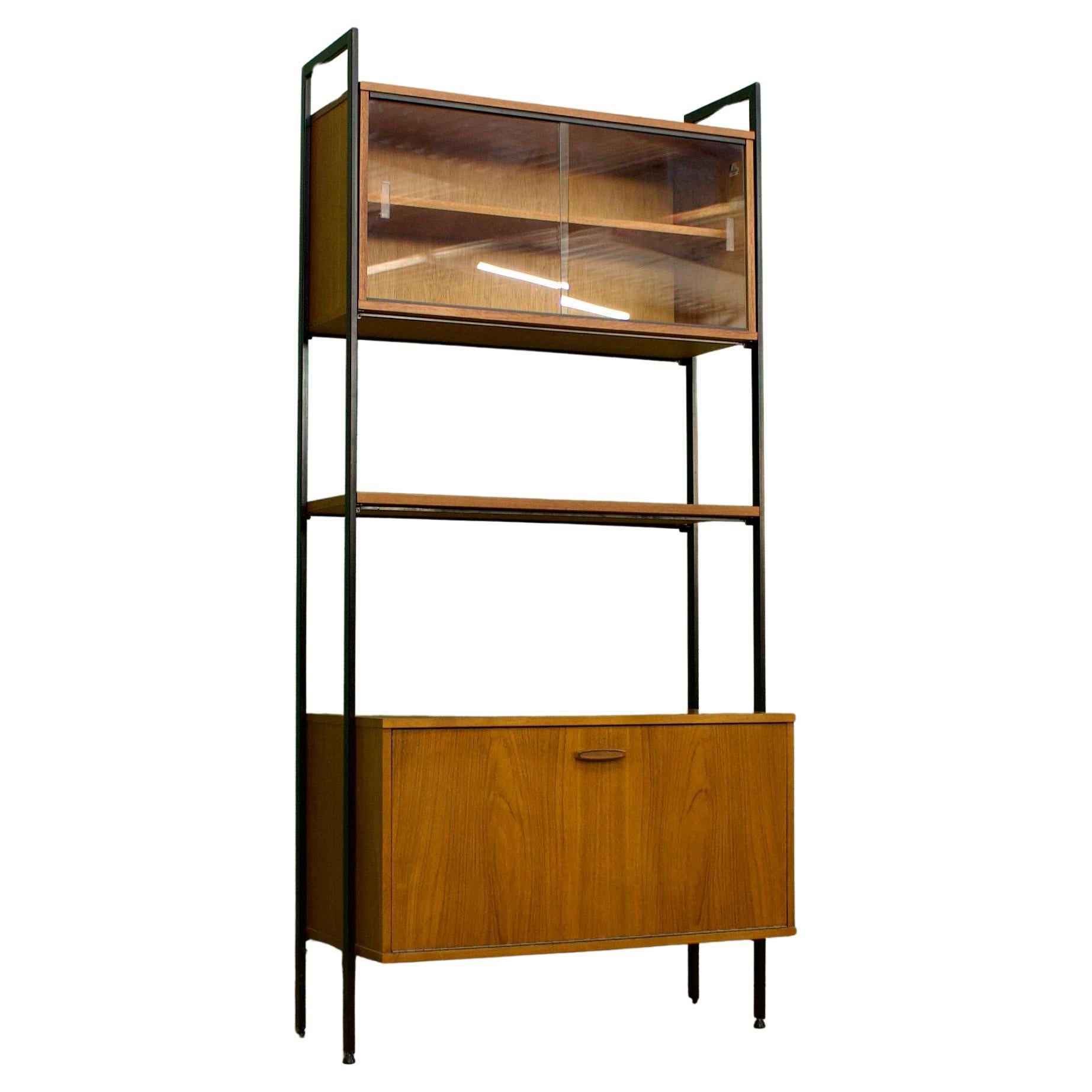 Mid Century Teak Wall or Shelving Unit from Avalon, 1960s