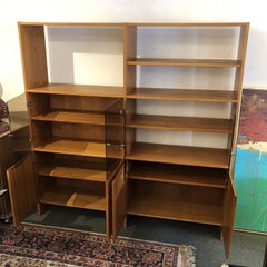 Midcentury Teak Wall Storage Unit