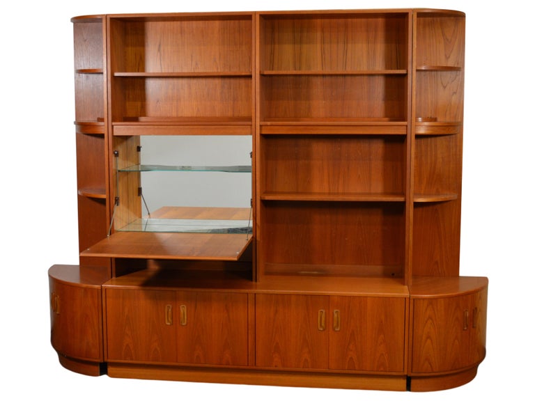 Midcentury Teak Wall Unit by G Plan For Sale at 1stDibs g plan wall