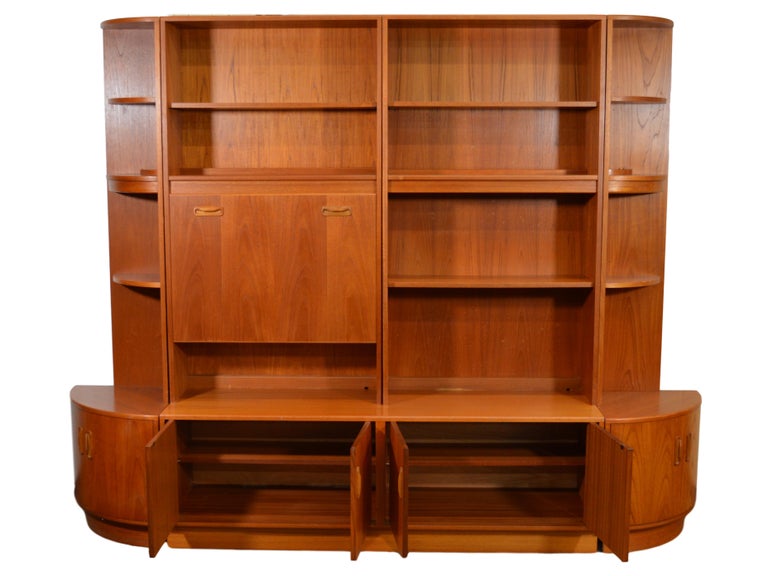 Midcentury Teak Wall Unit by G Plan For Sale at 1stDibs g plan wall