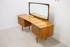 Midcentury Teak and Walnut Dressing Table by Gimson & Slater for Vesper, 1960s