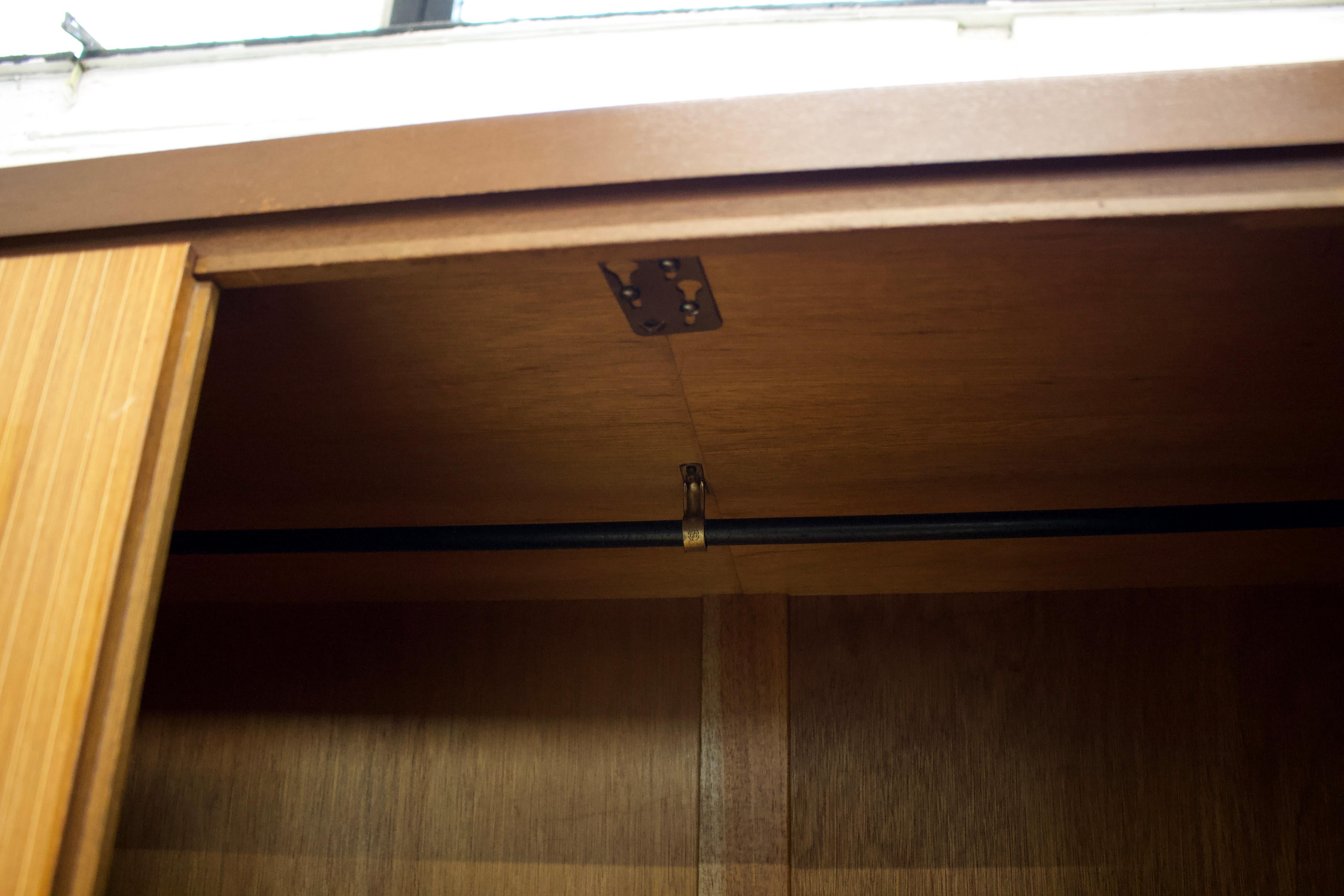 Mid-Century Teak & Walnut Wardrobe from Wrighton, 1960s 1