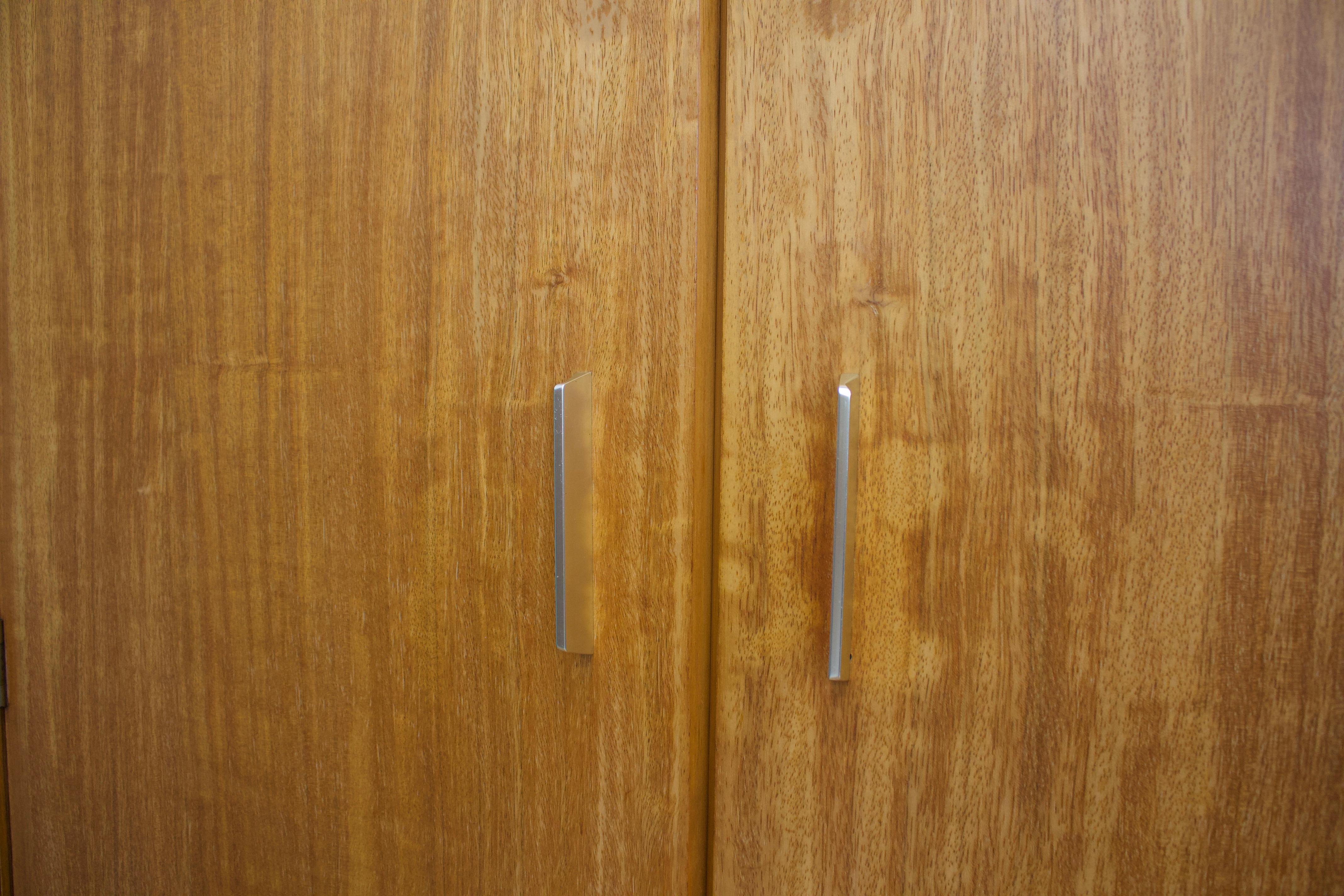 Mid-Century Teak Wardrobe, 1960s In Good Condition In South Shields, GB