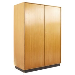 Mid Century Teak Wardrobe Armoire