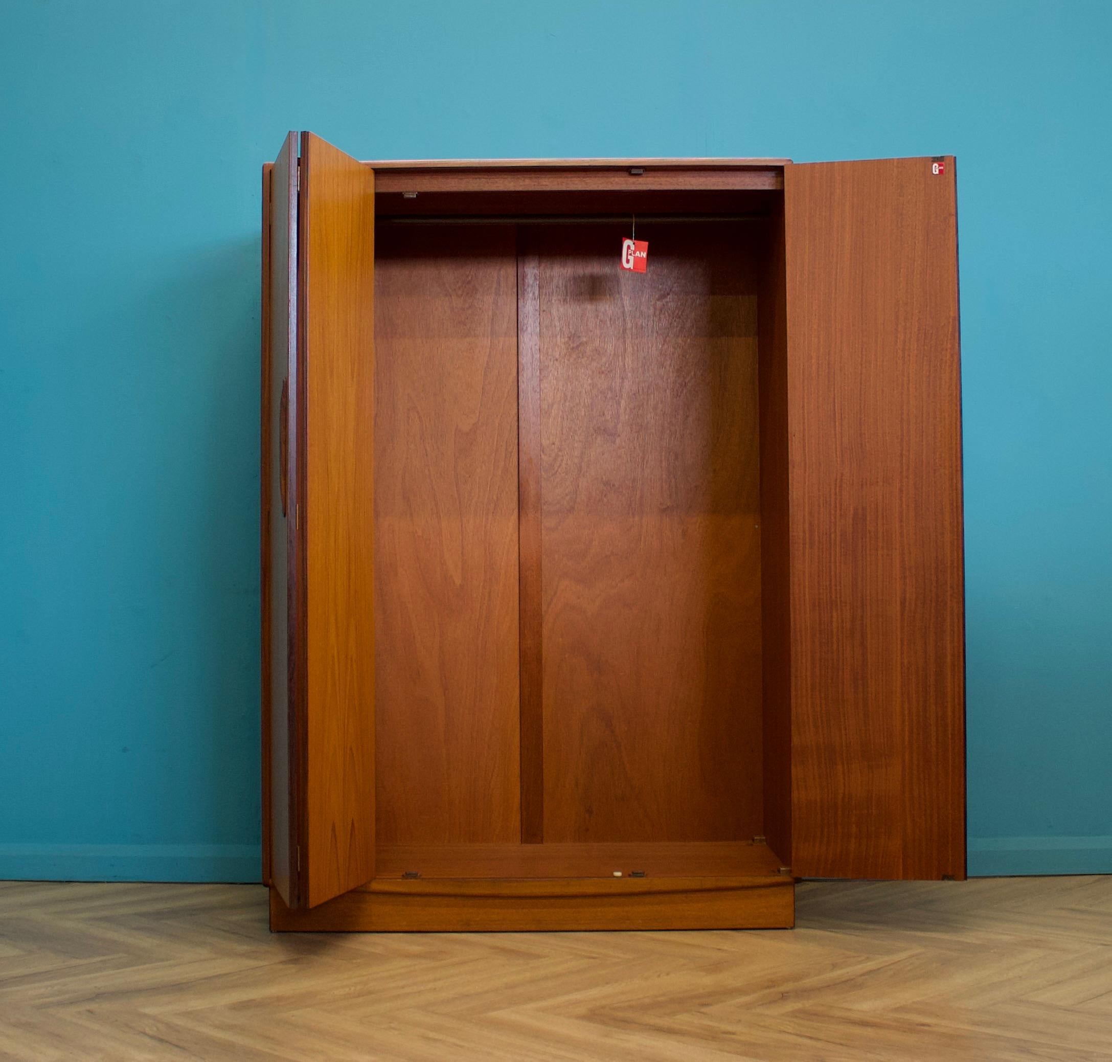 Mid-Century Modern Mid Century Teak Wardrobe from G Plan, 1970s