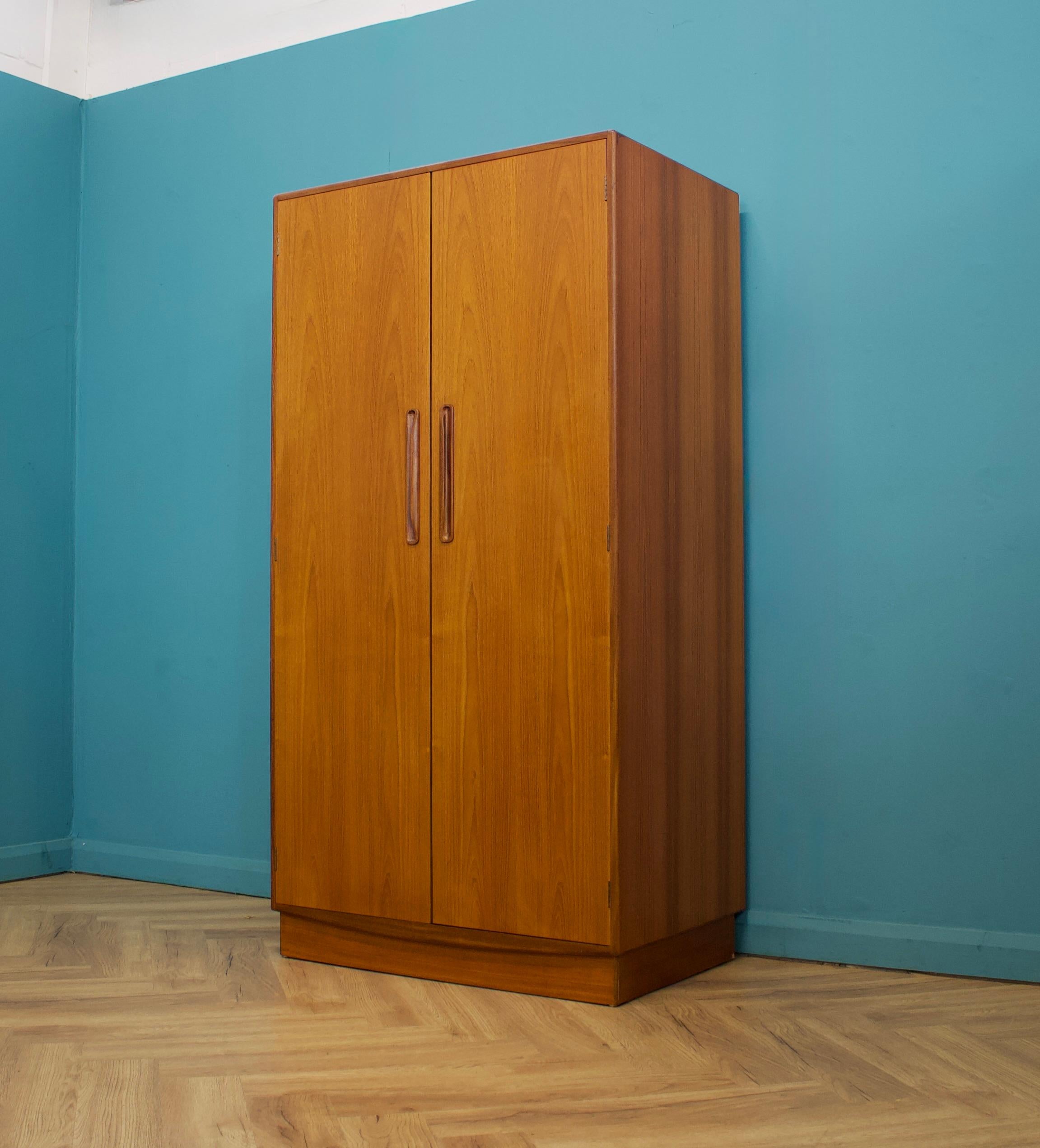 Armadio in teak di metà secolo di G-Plan, anni '70 In condizioni buone in vendita a South Shields, GB