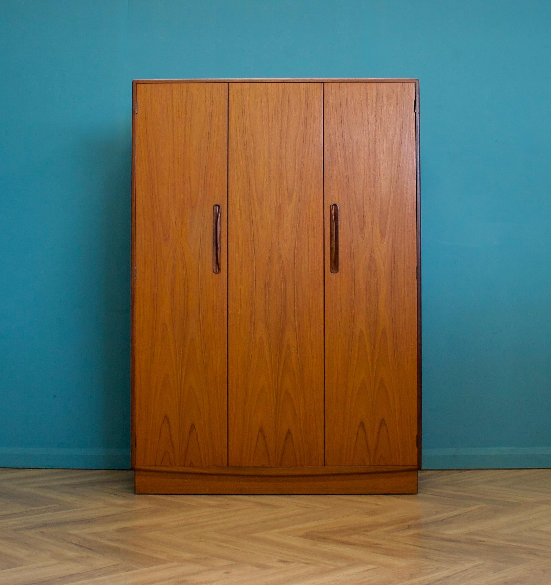 20th Century Mid Century Teak Wardrobe from G Plan, 1970s