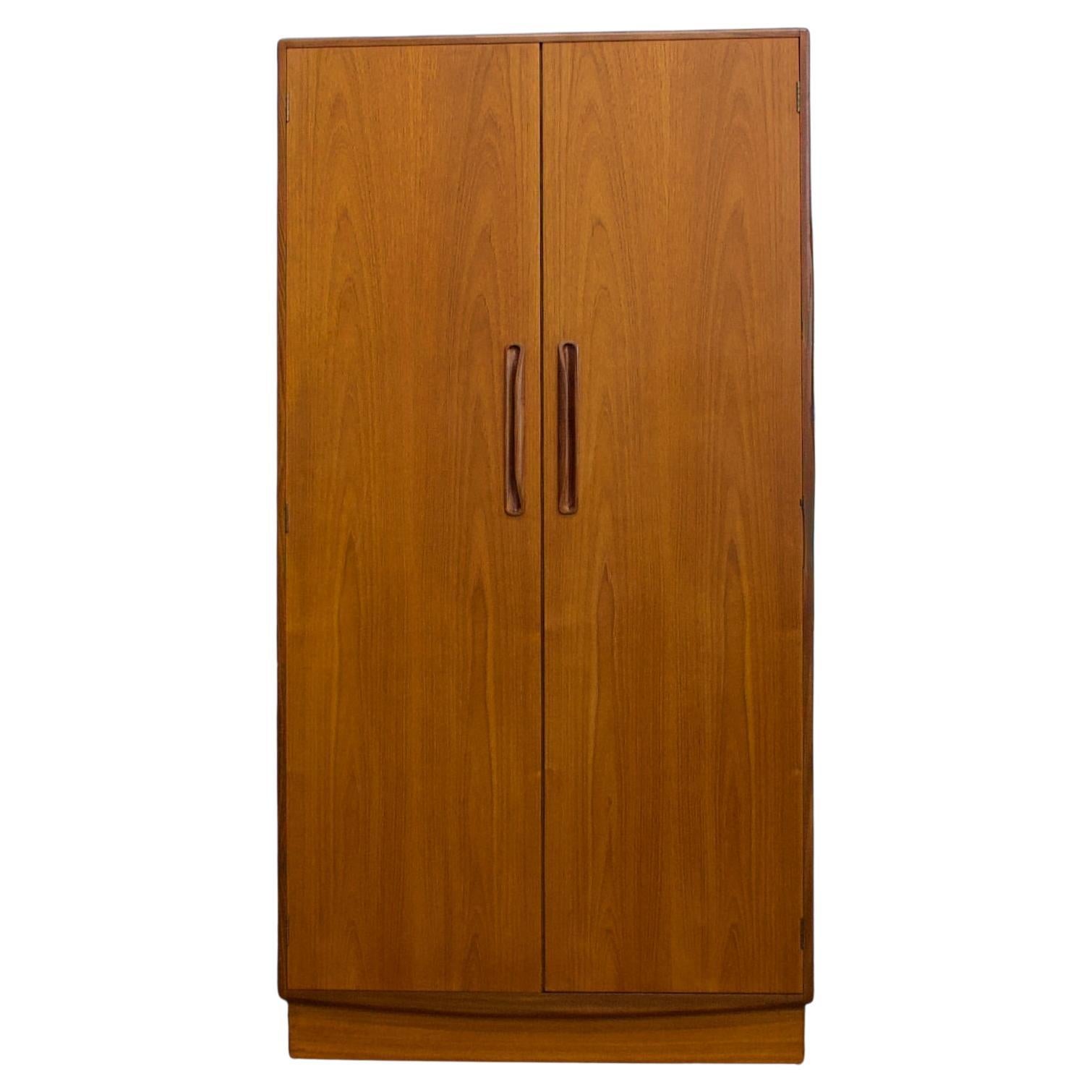 Armadio in teak di metà secolo di G-Plan, anni
70