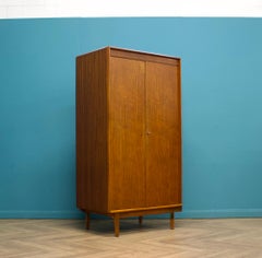 Mid-Century Teak Wardrobe from Golden Key, 1960s