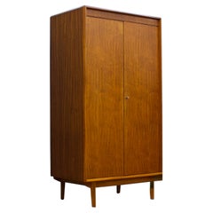 Mid-Century Teak Wardrobe from Golden Key, 1960s Mid-Century Teak Wardrobe from Golden Key, 1960s