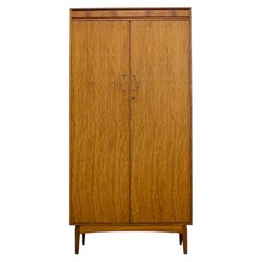 Mid Century Teak Wardrobe from Golden Key, 1960s