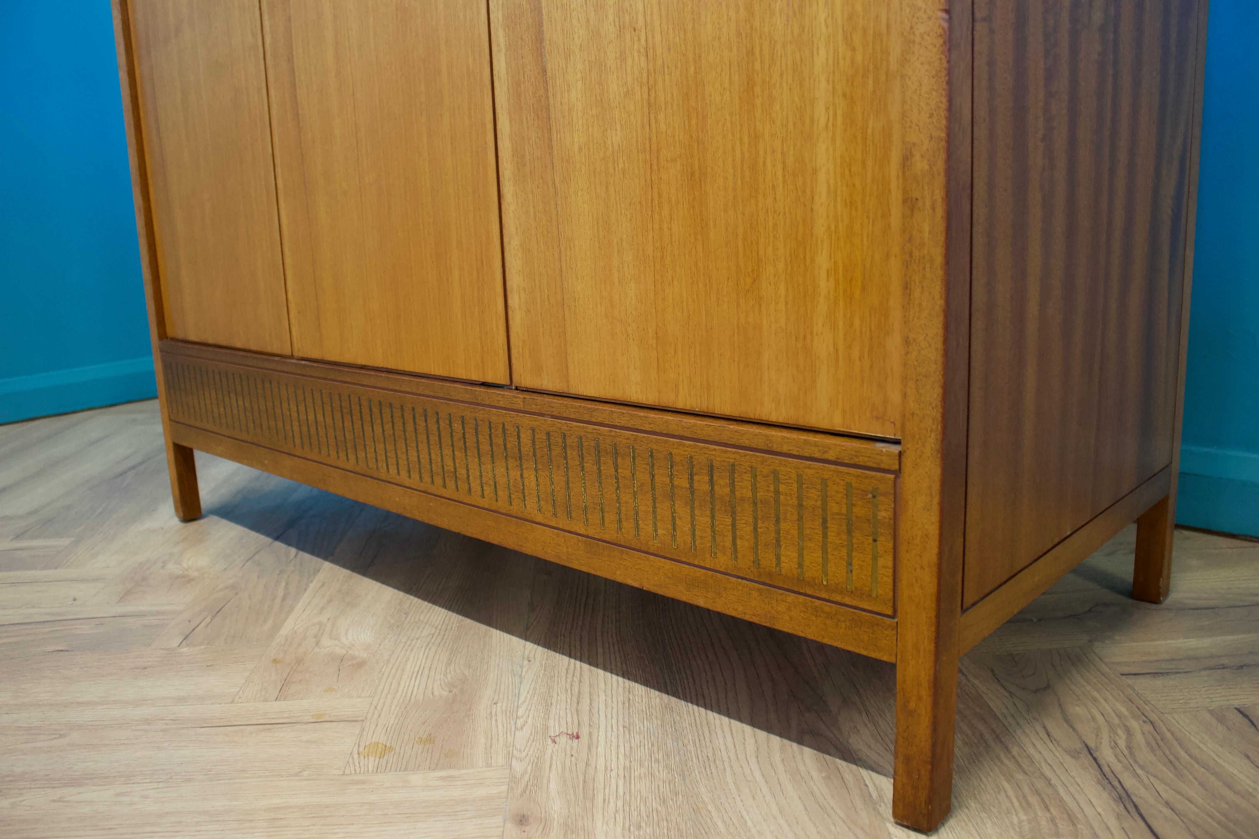 Mid Century Teak Wardrobe from Loughborough for Heals, 1960s 3